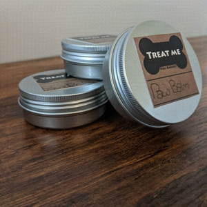 ALL Natural Paw Balm Homemade- For dry, cracked paws, nose or ears-Prote…